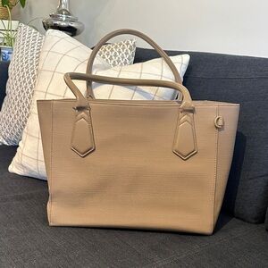 Dagne Dover Signature Tote Bag Bleecker Blush